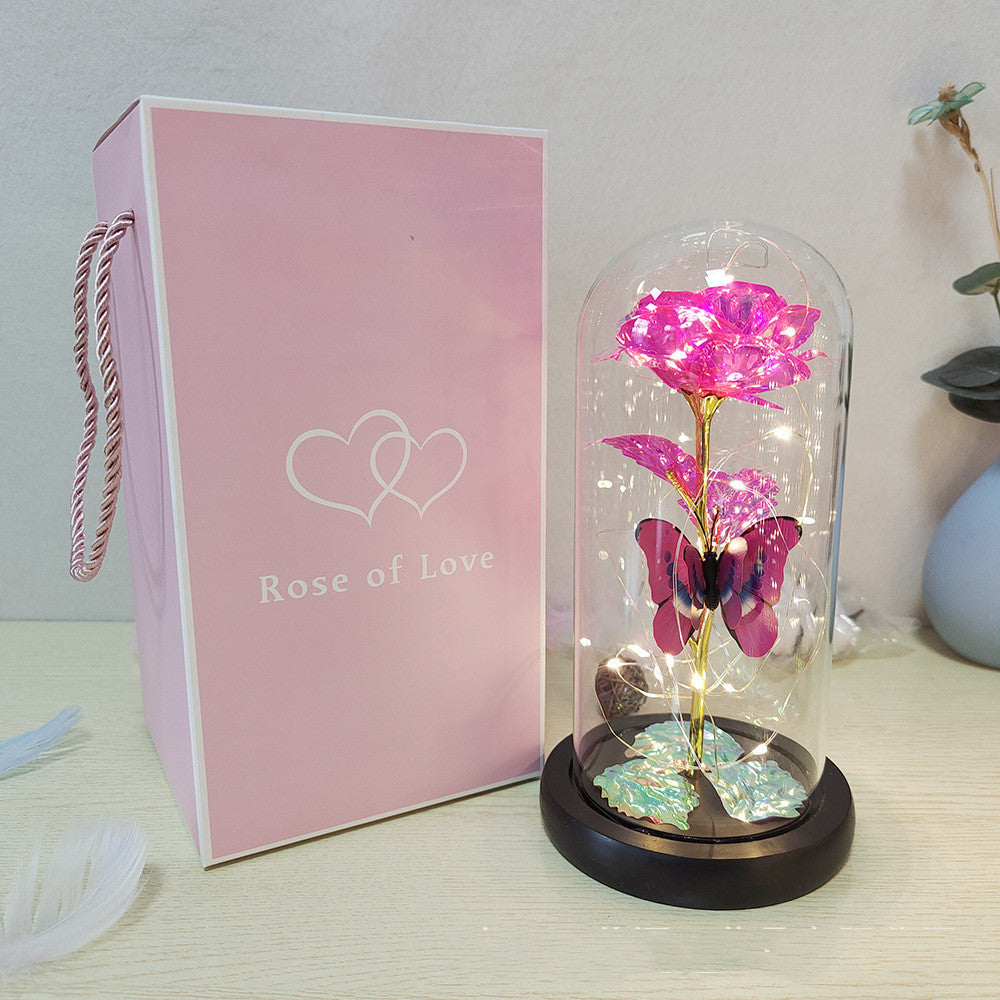 Mother's Day Gift Eternal Rose LED Light