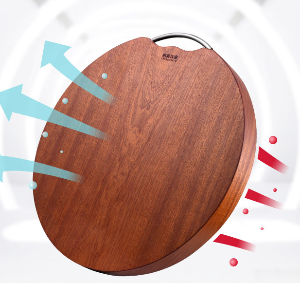 Double-sided thickening household cutting board