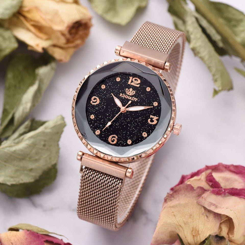 Starry Sky Magnet Buckle Fashion Bracelet Watch