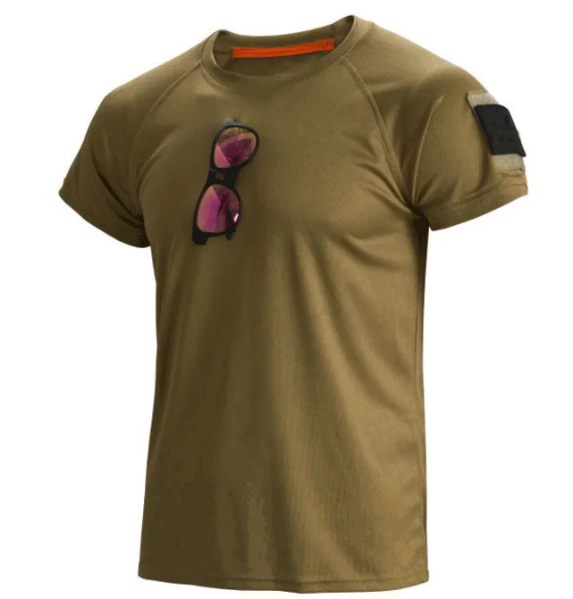 Quick Dry Puller over O-Neck T-Shirt