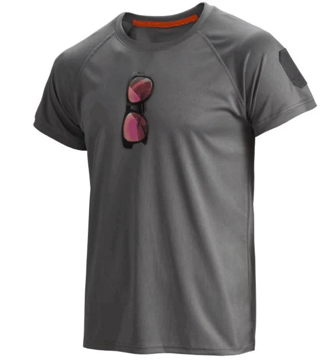 Quick Dry Puller over O-Neck T-Shirt