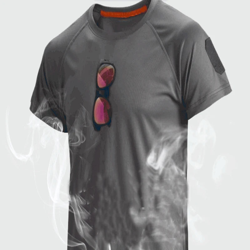 Quick Dry Puller over O-Neck T-Shirt