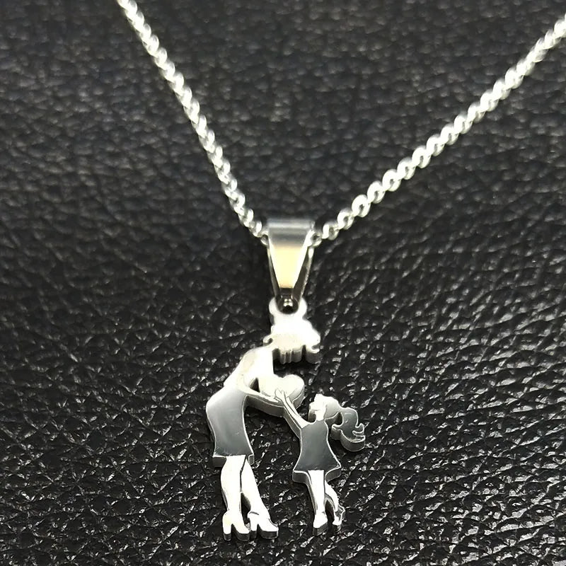 Mom Daughter Necklace