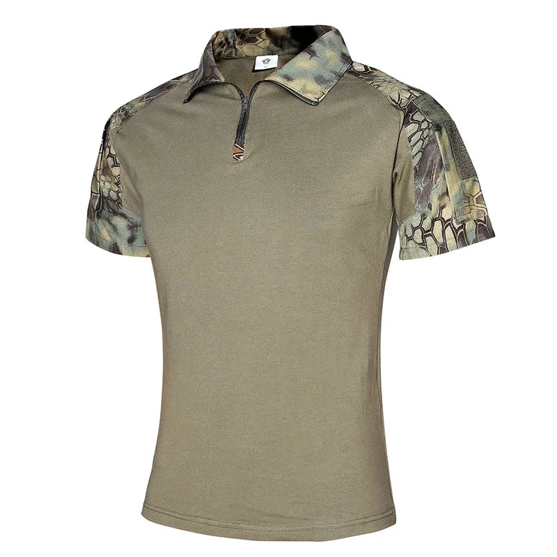 Camo Tactical Short Sleeve T-Shirt