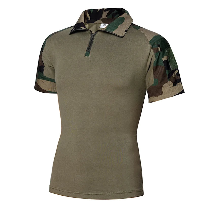 Camo Tactical Short Sleeve T-Shirt