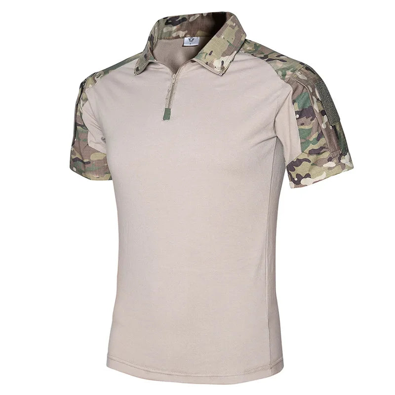 Camo Tactical Short Sleeve T-Shirt