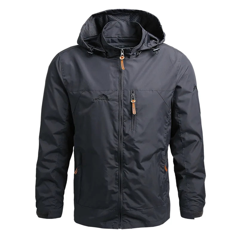Waterproof Outdoor Hooded Coat Men Tactical Jacket