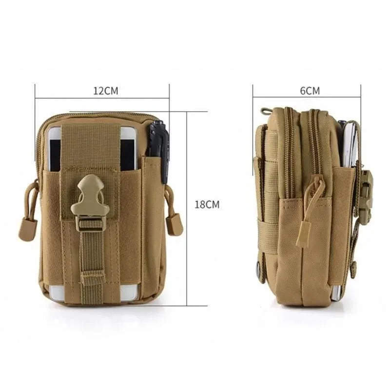 Waterproof Nylon Multifunction Casual Waist Bag