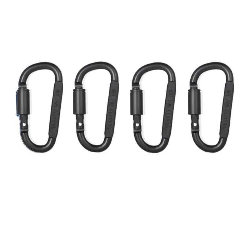 Carabiner Key Camping Survival EDC Outdoor Keychain Clip