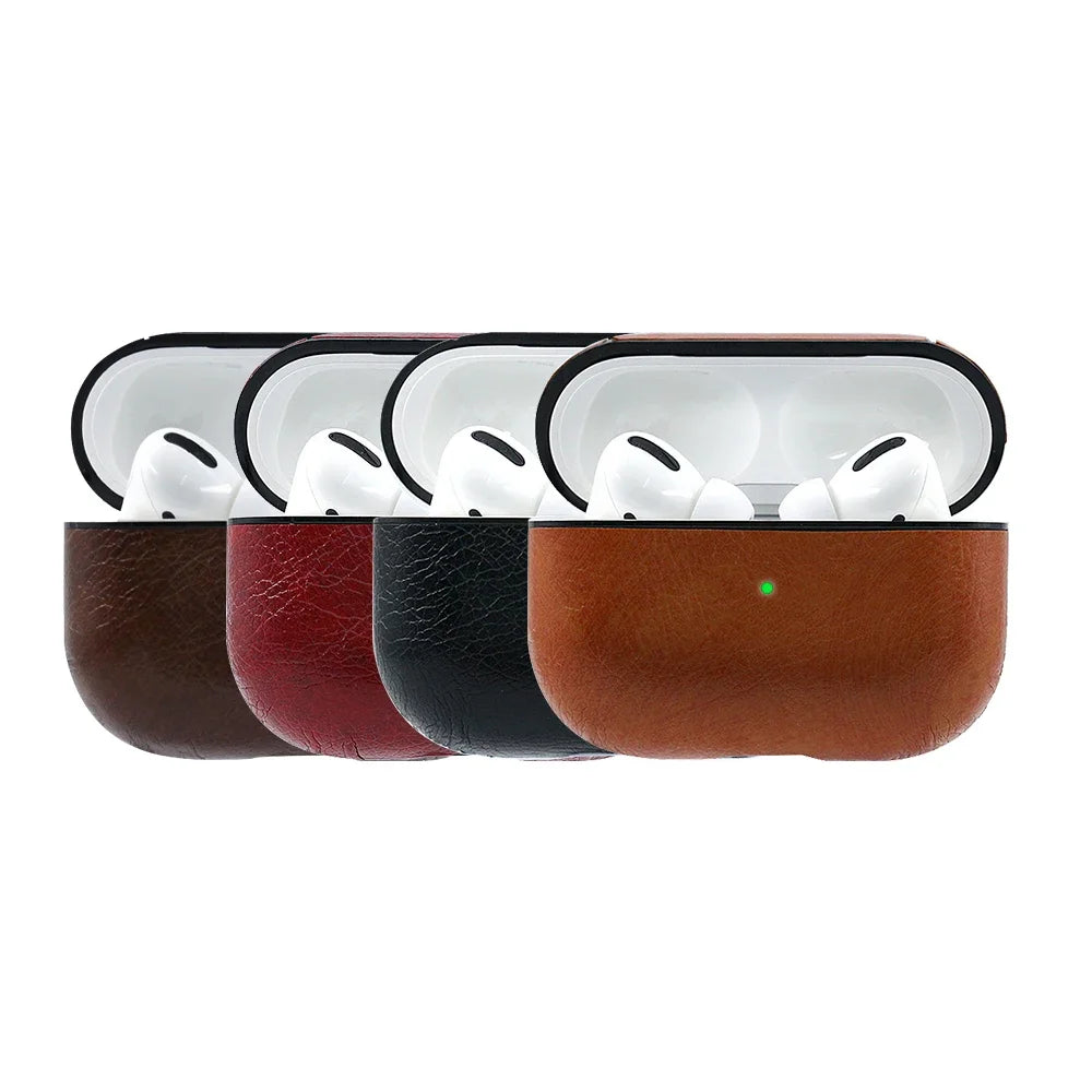 Leather Airpods Protective Case