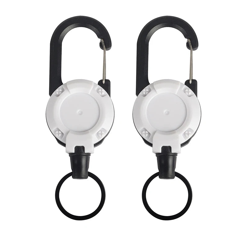 Mountaineering Buckle Outdoor Retractable Key Chain