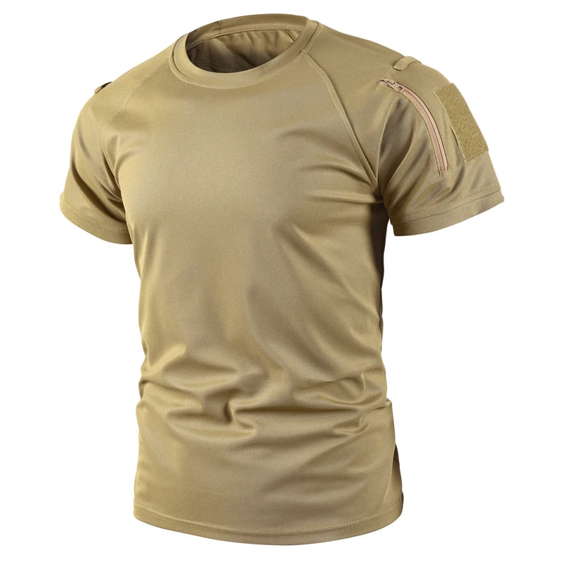 Quick Dry Puller over O-Neck T-Shirt