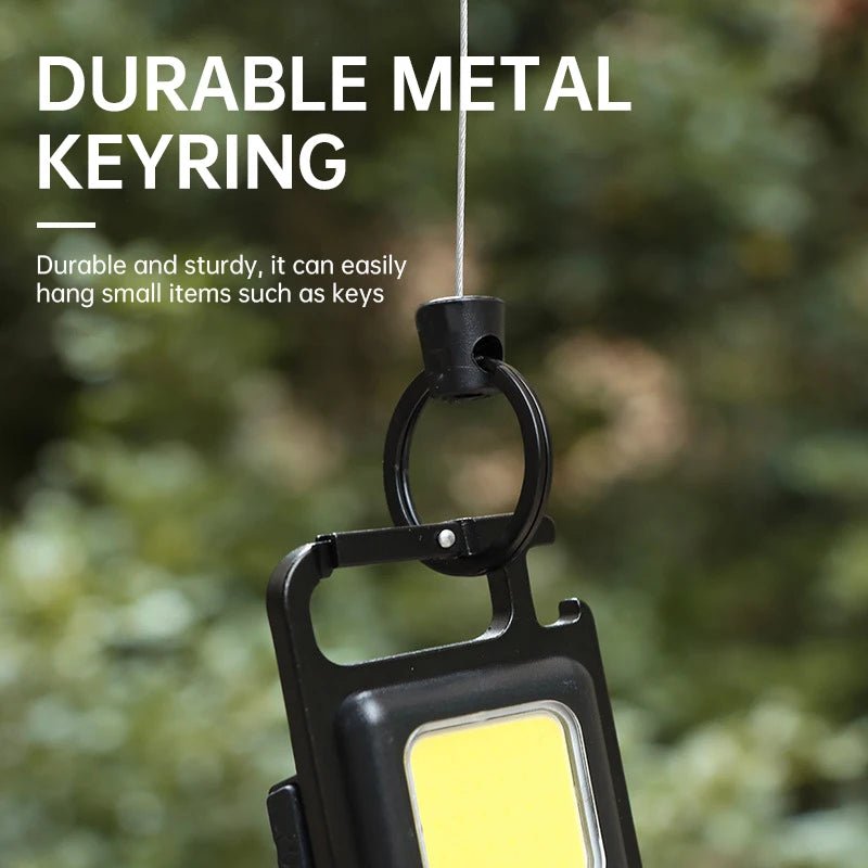 Mountaineering Buckle Outdoor Retractable Key Chain