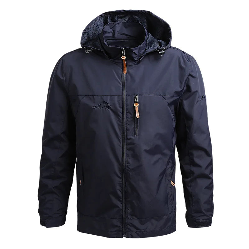 Waterproof Outdoor Hooded Coat Men Tactical Jacket