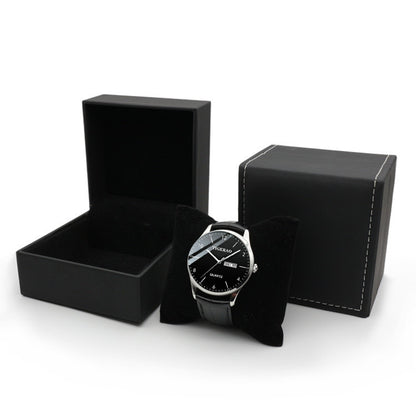 Automatic Quartz Skeleton Watch