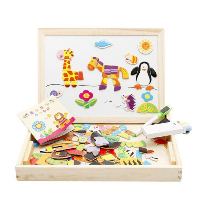 Magnetic Jigsaw Puzzle Toy