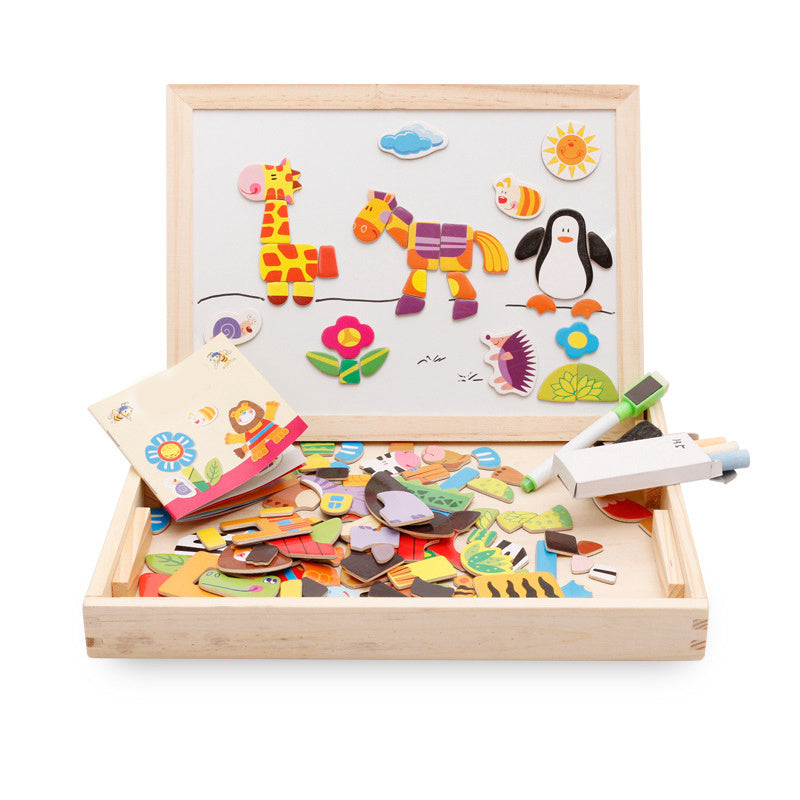 Magnetic Jigsaw Puzzle Toy