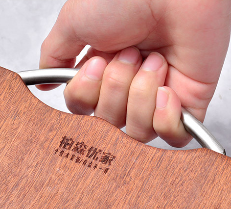 Double-sided thickening household cutting board
