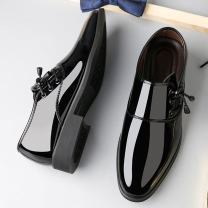 Italian Leather Lace Up Oxfords Shoe