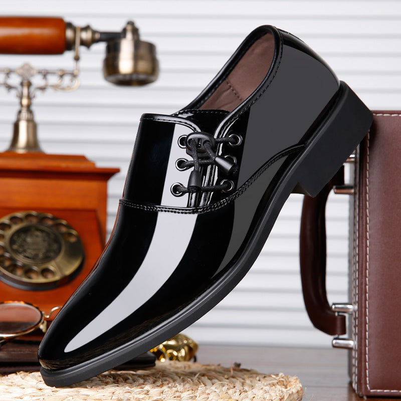 Italian Leather Lace Up Oxfords Shoe