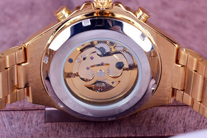 Personalized All-steel Hollow Automatic Mechanical Watch