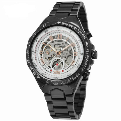 Personalized All-steel Hollow Automatic Mechanical Watch