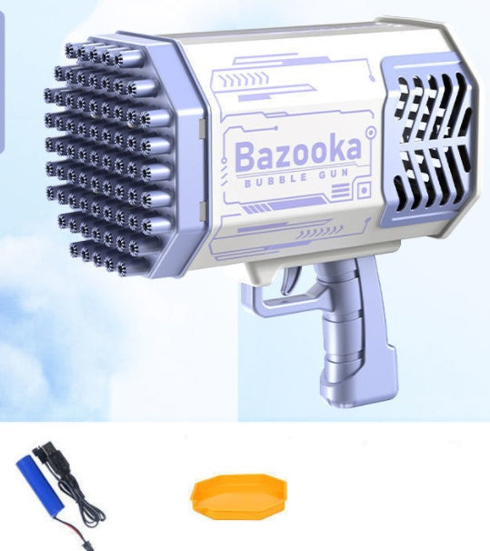 69 Holes Soap Bubbles Machine Gun