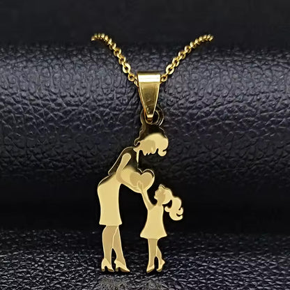 Mom Daughter Necklace