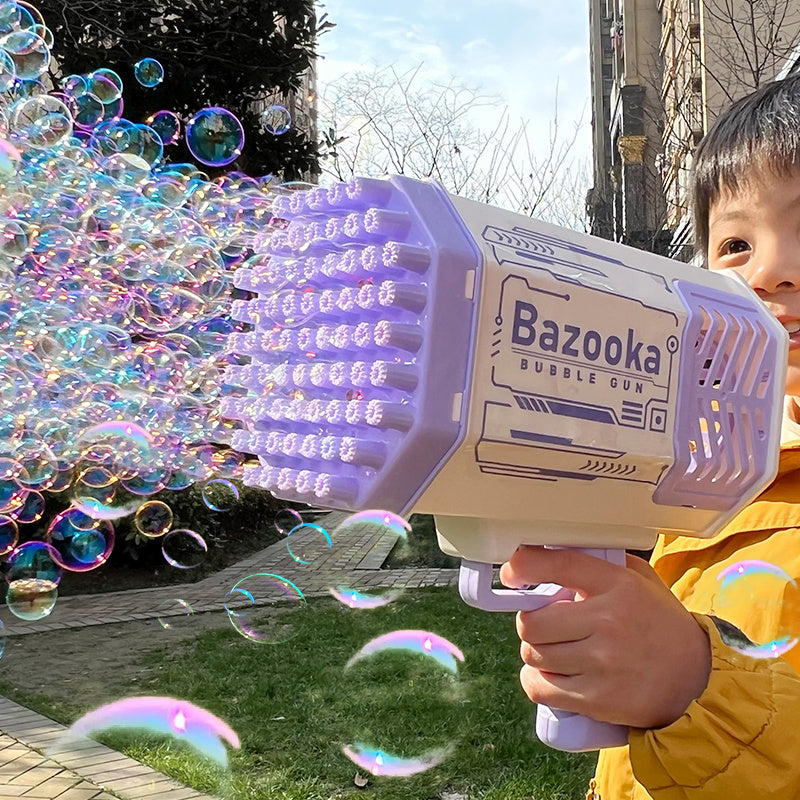 69 Holes Soap Bubbles Machine Gun