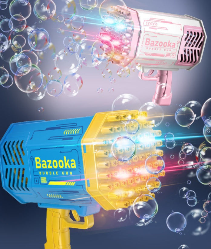 69 Holes Soap Bubbles Machine Gun
