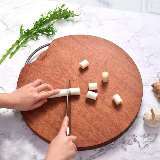 Double-sided thickening household cutting board
