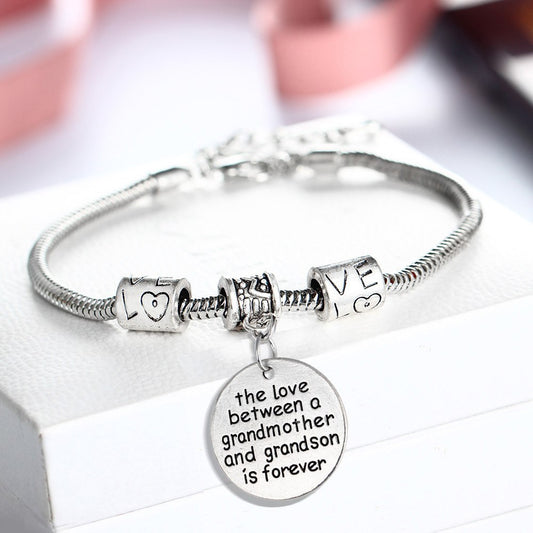 Grandmother And Grandson Bracelet