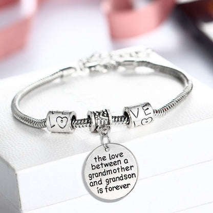 Grandmother And Grandson Bracelet