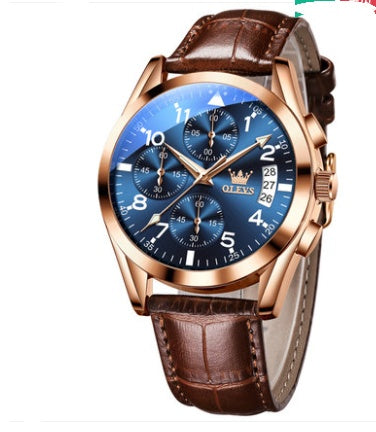 Waterproof Luminous Quartz Luxury Watch