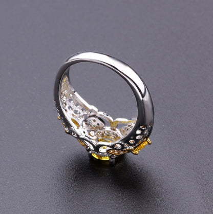 Zircon Yellow Ring