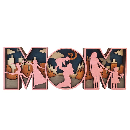Mothers Day Wooden Decoration