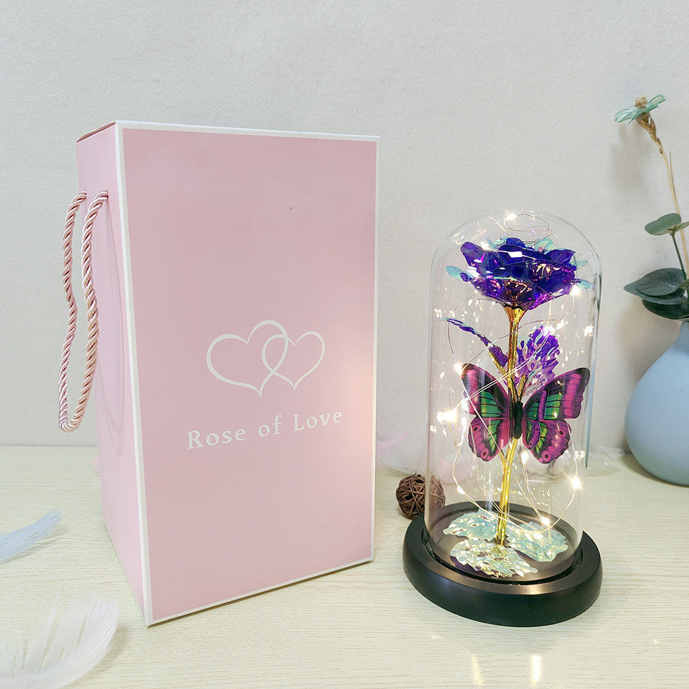 Mother's Day Gift Eternal Rose LED Light