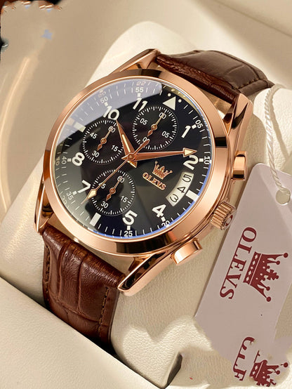 Waterproof Luminous Quartz Luxury Watch