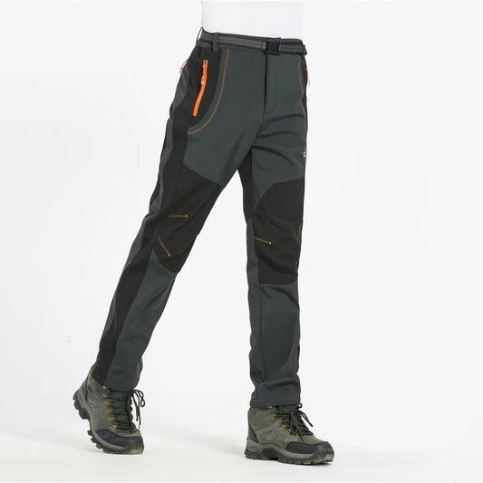 Thick Warm Fleece Waterproof Hiking  Pants