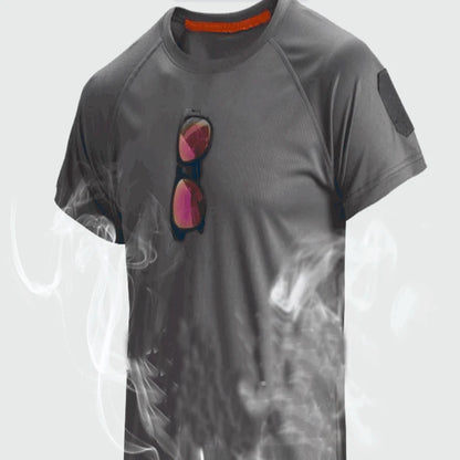 Quick Dry Puller over O-Neck T-Shirt