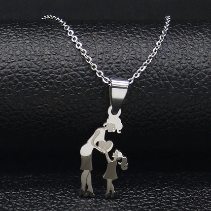 Mom Daughter Necklace