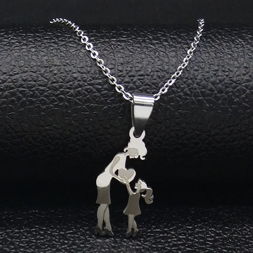 Mom Daughter Necklace