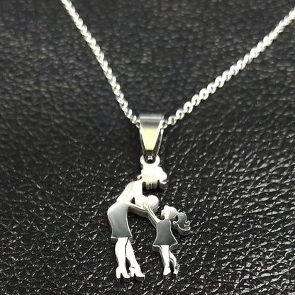 Mom Daughter Necklace