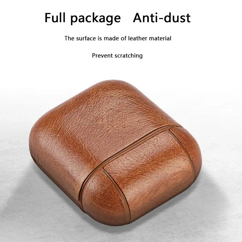 Leather Airpods Protective Case