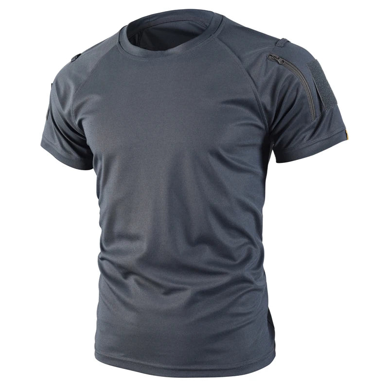 Quick Dry Puller over O-Neck T-Shirt
