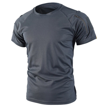 Quick Dry Puller over O-Neck T-Shirt