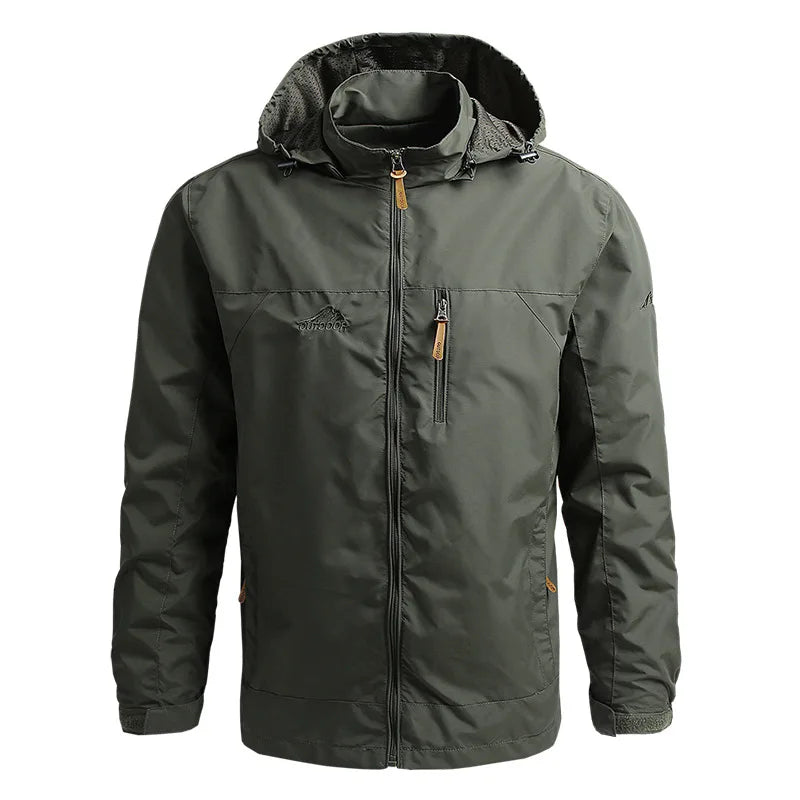 Waterproof Outdoor Hooded Coat Men Tactical Jacket