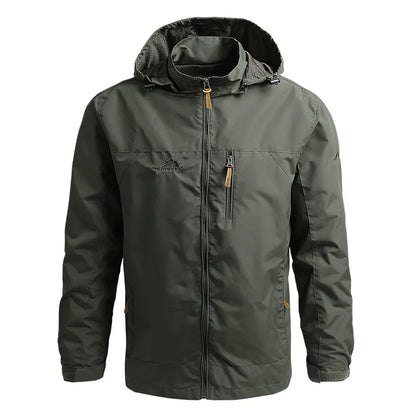 Waterproof Outdoor Hooded Coat Men Tactical Jacket