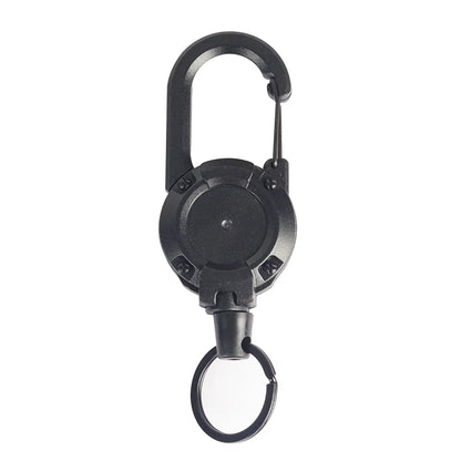 Mountaineering Buckle Outdoor Retractable Key Chain
