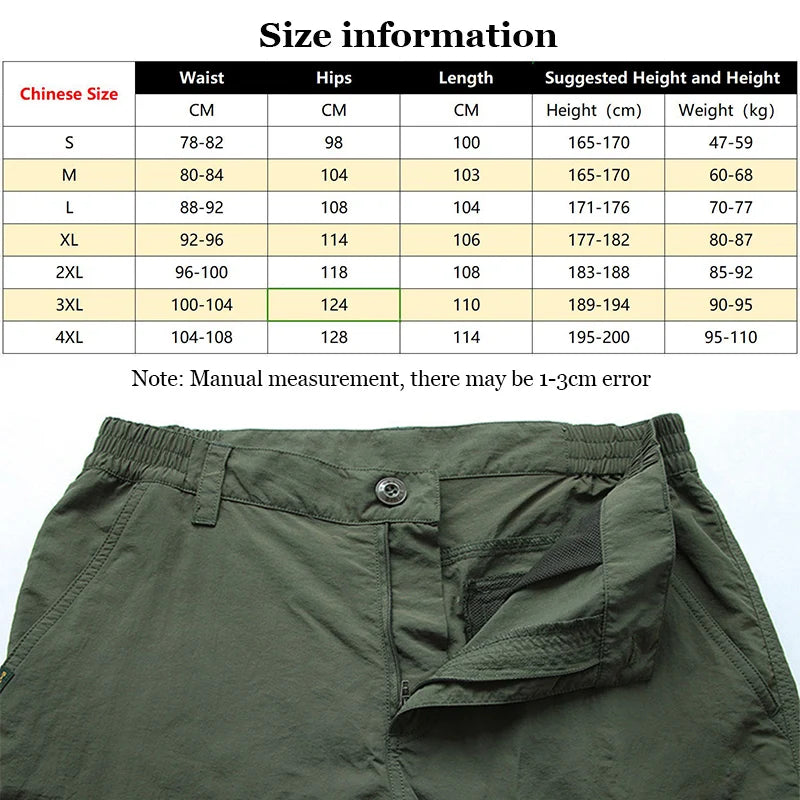 Outdoor Waterproof Tactical Cargo Pants